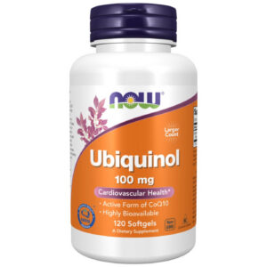 NOW Foods - Ubiquinol 100 mg (120 дози) / 120 Гел капсули