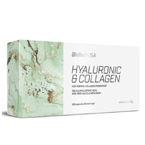 BIOTECH USA Hyaluronic & Collagen / 120 Caps