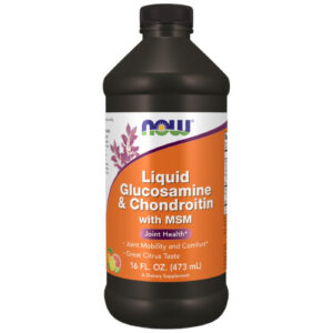 NOW Foods - Liquid Glucosamine & Chondroitin with MSM / 473 мл
