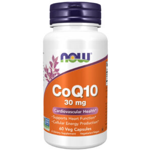 NOW Foods - CoQ10 30 mg (60 дози) / 60 капсули
