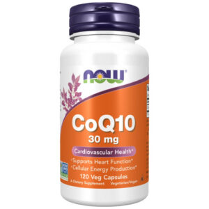 NOW Foods - CoQ10 30 mg (120 дози) / 120 капсули