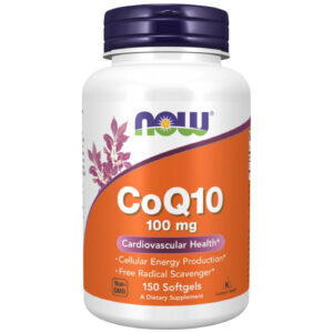 NOW Foods - CoQ10 100 mg (150 дози) / 150 Гел капсули