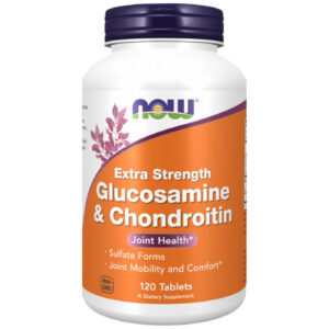 NOW Foods - Glucosamine & Chondroitin / Extra Strength (60 дози) / 120 Таблетки