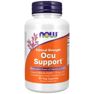 NOW Foods - Ocu Support | Clinical Strength (30 дози) / 90 капсули