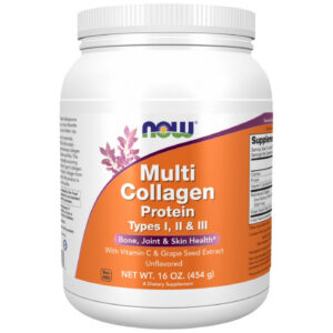 NOW Foods - Multi Collagen Protein Types I, II & III Powder (35 дози) / 454 грама