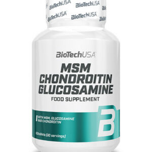 BIOTECH USA MSM Chondroitin Glucosamine / 60 Tabs