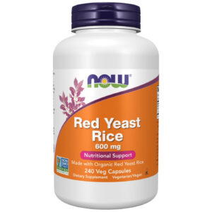 NOW Foods - Red Yeast Rice 600 mg (120 дози) / 240 капсули