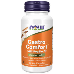 NOW Foods - Gastro Comfort™ with PepZin GI™ (60 дози) / 60 капсули