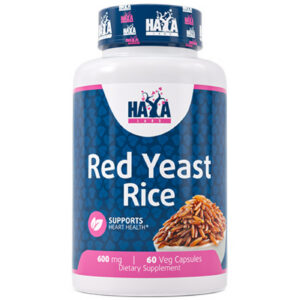 HAYA LABS Red Yeast Rice 600 mg / 60 Vcaps