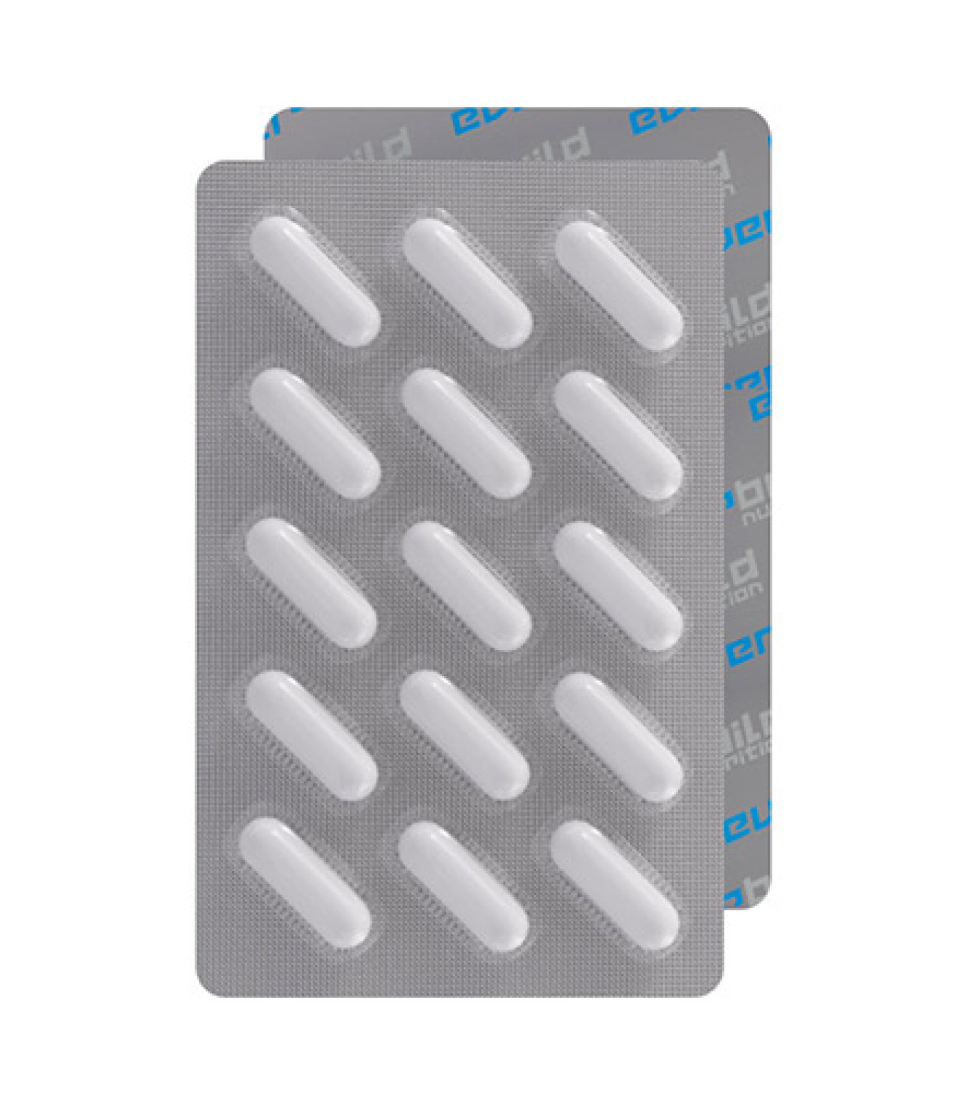 EVERBUILD - BCAA Mega Caps 1100 mg / 15 Caps (5 дози)