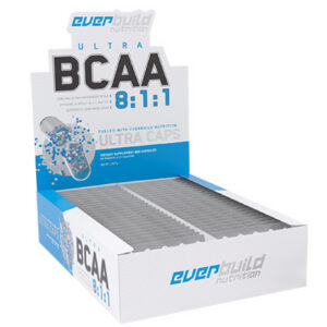 EVERBUILD - BCAA Mega Caps 1100 mg / 60 x 15 Caps (300 дози)