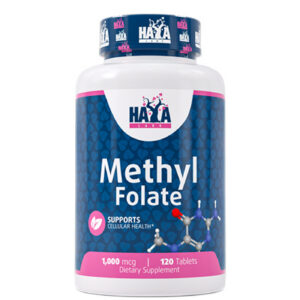 HAYA LABS Methyl Folate 1000 mcg / 120 Тabs
