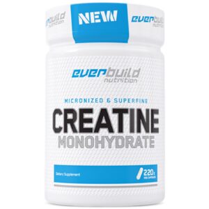 EVERBUILD - Creatine Monohydrate / 220 Caps / 200g