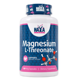 HAYA LABS - Magnesium L-Threonate / 120 Vcaps (40 дози)