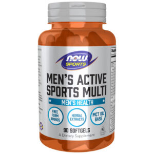 NOW Foods - Men's Active Sports Multi (30 дози) / 90 Гел капсули