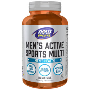 NOW Foods - Men's Active Sports Multi (60 дози) / 180 Гел капсули
