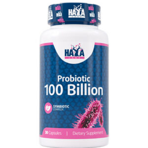 HAYA LABS - Probiotic 100 Billion / Symbiotic Complex / 30 Caps
