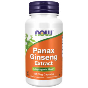 NOW Foods - Panax Ginseng 500 mg (50 дози) / 100 капсули