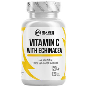 MAXXWIN - Vitamin C 500 + Echinacea / 120 капсули, 120 дози