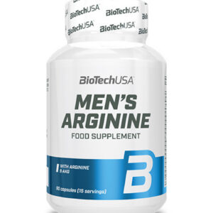 BIOTECH USA Men's Arginine / 90 Caps.