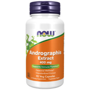 NOW Foods - Andrographis Paniculata Extract 400 mg (90 дози) / 90 капсули