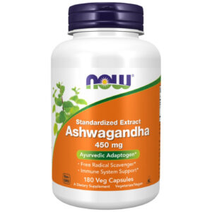 NOW Foods - Ashwagandha Extract 450 mg (180 дози) / 180 капсули