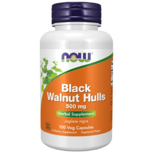 NOW Foods - Black Wallnut Hulls 500 mg / 100 капсули