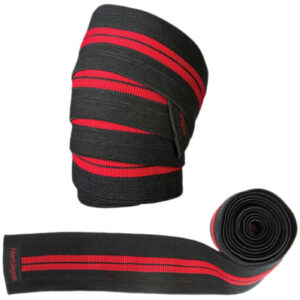Harbinger - Бинтове за коляно Red Line Knee Wraps - Black/Red​