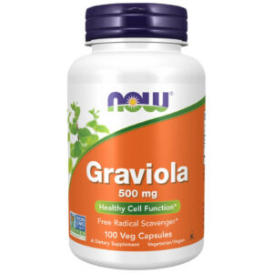 NOW Foods - Graviola 500 mg (50 дози) / 100 капсули