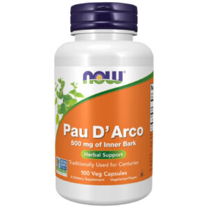 NOW Foods - Pau D' Arco 500 mg / 100 капсули
