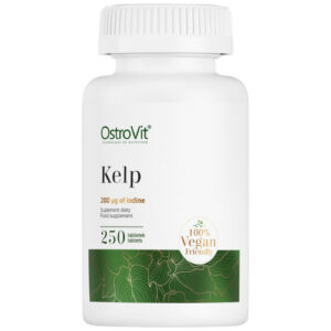 OstroVit - Kelp 200 mcg | Natural Iodine Source / 250 Таблетки, 250 дози
