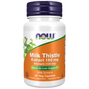 NOW Foods - Silymarin Milk Thistle Extract 150 mg (30 дози) / 60 капсули