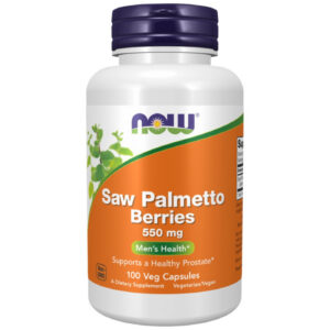 NOW Foods - Saw Palmetto Berries 550 mg (50 дози) / 100 капсули