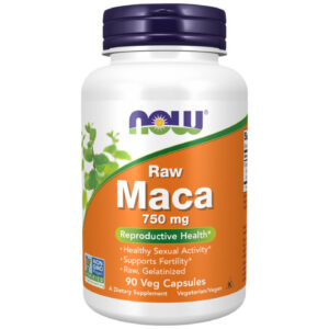 NOW Foods - Raw MACA 6:1 Concentrate 750 mg (90 дози) / 90 капсули