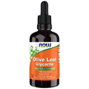 NOW Foods - Olive Leaf Glycerite | Alcohol-Free (37 дози) / 59 мл