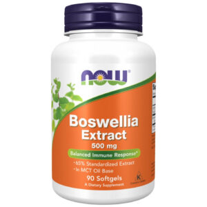 NOW Foods - Boswellia Extract 500 mg (90 дози) / 90 Гел капсули