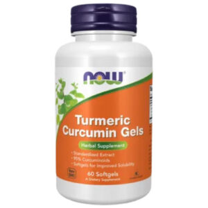 NOW Foods - Turmeric Curcumin Softgels 475 mg (60 дози) / 60 Гел капсули