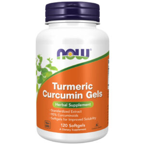 NOW Foods - Turmeric Curcumin Softgels 475 mg (120 дози) / 120 Гел капсули