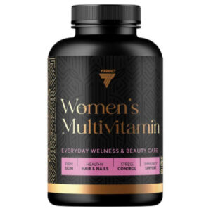 Trec Nutrition - Women's Multivitamin | with Fish Collagen Peptides, Hyaluronic Acid, CoQ10, L-Carnitine, CLA & Green Tea / 90 капсули, 45 дози