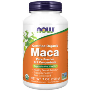 NOW Foods - MACA 6:1 Concentrate Pure Powder (73 дози) / 198 грама