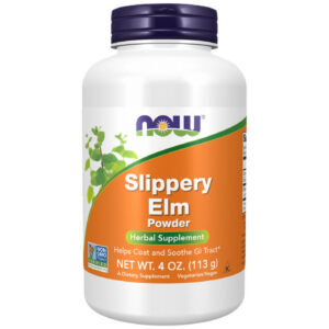 NOW Foods - Slippery Elm Powder (75 дози) / 113 грама