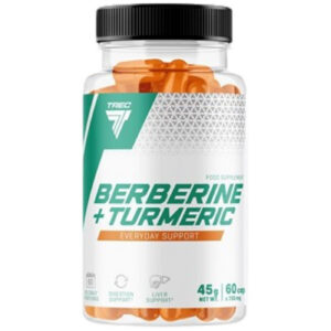 Trec Nutrition - Berberine + Turmeric (60 дози) / 60 капсули