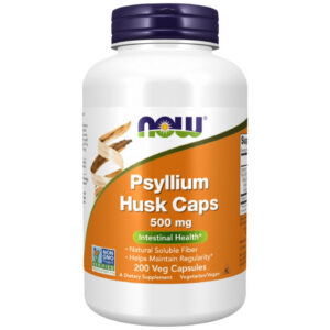 NOW Foods - Psyllium Husk Caps 500 mg / 200 капсули