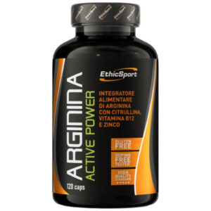 EthicSport - ARGININA Active Power Caps | AAKG with L-Citrulline (30 дози) / 120 капсули