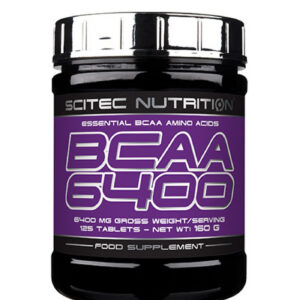 SCITEC BCAA 6400 / 125 Tabs. / 100g