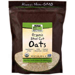 NOW Foods - Steel Cut Oats Organic / 907 грама