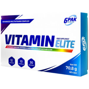 6PAK Nutrition - Vitamin Elite / 60 капсули, 60 дози