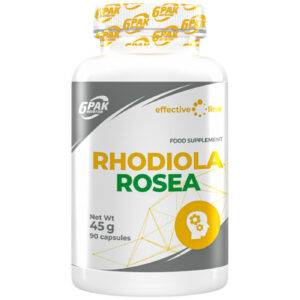 6PAK Nutrition - Rhodiola Rosea 100 mg / 90 капсули, 90 дози