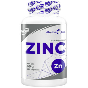 6PAK Nutrition - Zinc 15 mg / 120 капсули, 120 дози