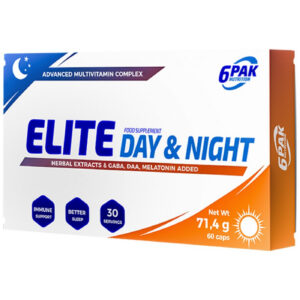 6PAK Nutrition - Elite Day & Night | Advanced Multivitamin Complex / 60 капсули, 30 дози